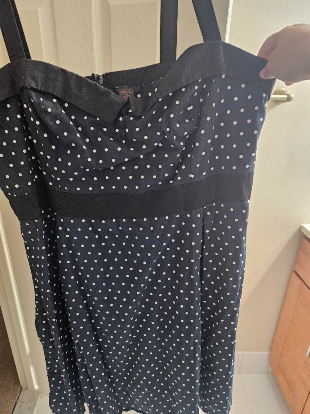 Torrid 3x Retro Chic Sweetheart Neckline Strappy Dress